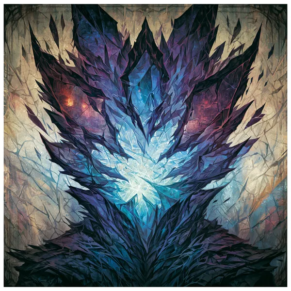 Kuramashi A Floating Crystalline Entity Made Of Shards Of Fra D105900A-Db82-4F9E-Ab53-Abf252A5A84D 0
