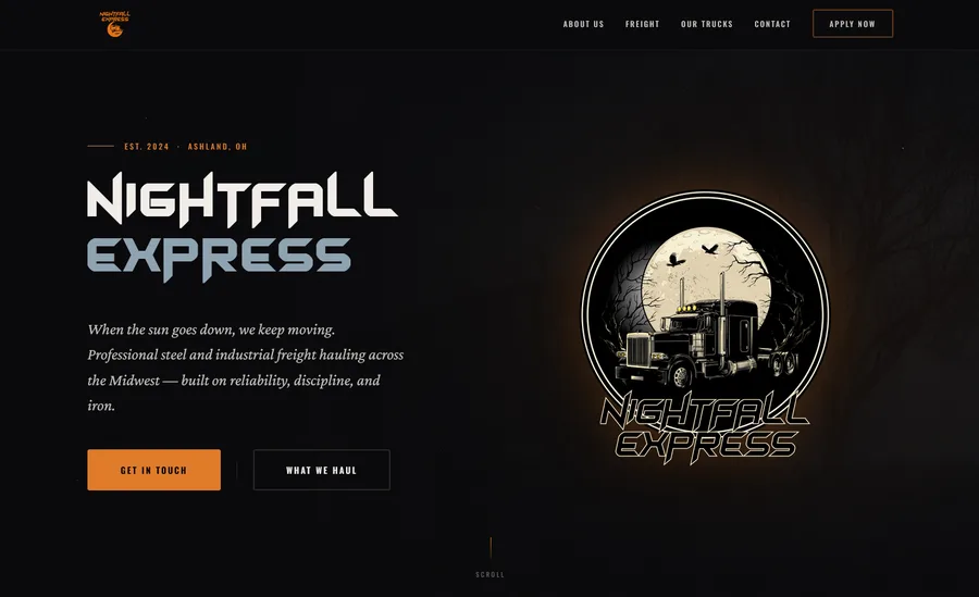 Nightfall Express — trucking company