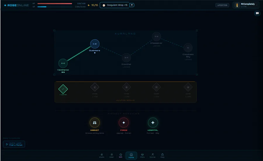 Rose Online — World of Kuraland browser RPG